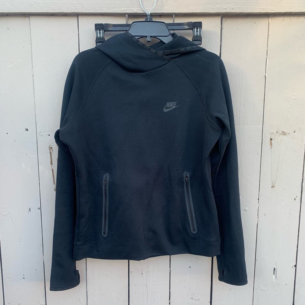 Black Nike hoodie size large